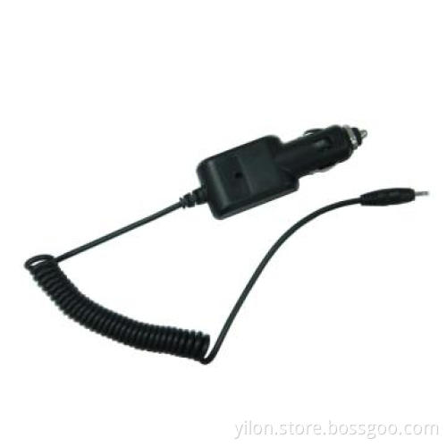 Car Charger with Spring Cable or Straight Cable